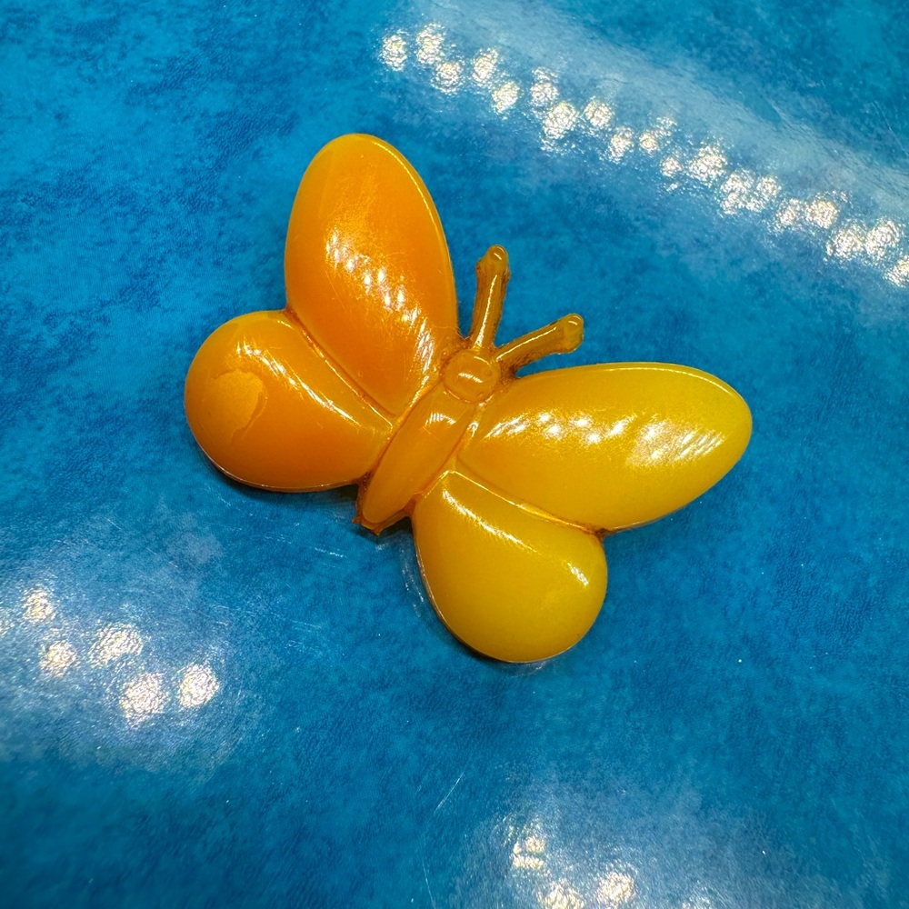Vintage butterfly pin brooch